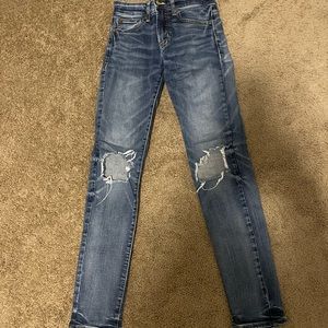 Medium Wash Skinny Jeans
